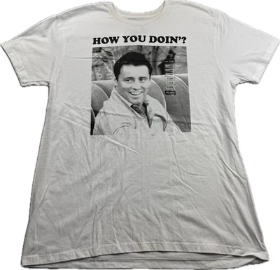 NUEVO CON ETIQUETAS Friends TV Show JOEY “HOW YOU DOIN?” Camiseta Gráfica Talla XL Hot Topic S/S Foto 1 de 4