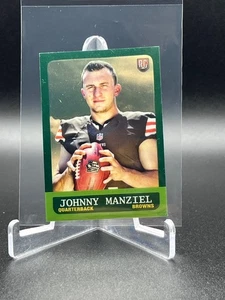 2014 Topps Mini Johnny Manziel #26 RC Rookie Green Football - Bild 1 von 2