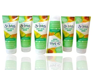 (Lot of 6) St. Ives Soft Skin Scrub Avocado & Honey Oil-Free Exfoliates 6oz. New - Picture 1 of 10