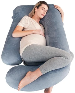 Pregnancy Pillows, Soft U-Shape Maternity Pillow with Removable Cover - Full ... - Picture 1 of 7