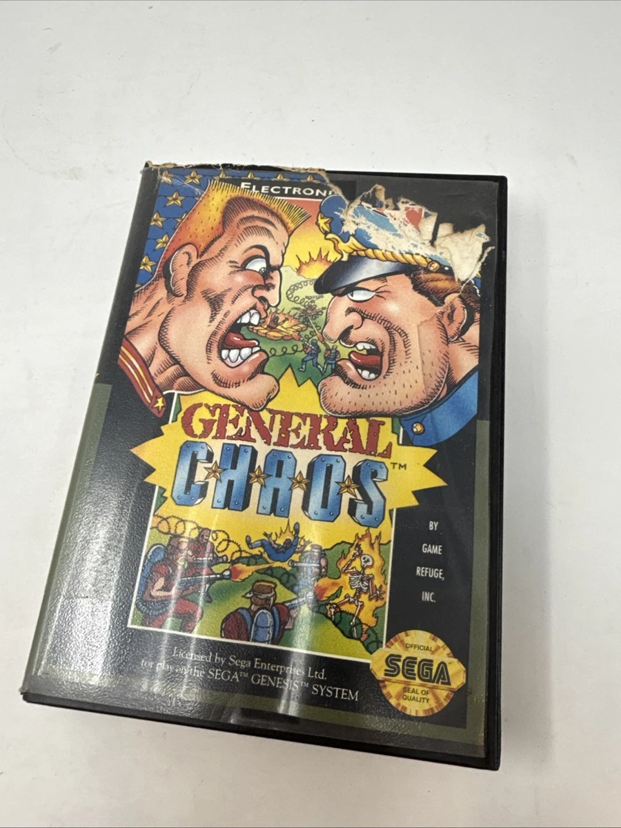 General Chaos【完品・中古美品・genesis北米版】 SEGA General Chaos Video Games for sale - eBay