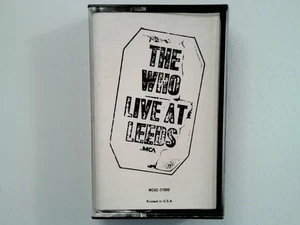 The Who En Vivo En Leeds Cassette MCA 1970 MCAC-37000 - Imagen 1 de 2