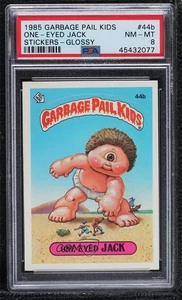 1985 Topps Garbage Pail Kids Series 2 One-Eyed Jack #44b PSA 8 ne4 - Picture 1 of 3