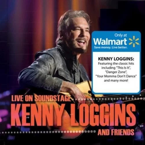 Kenny Loggins Live On Soundstage CD+DVD Combo 2017 WALMART EXCLUSIVE (CD) - Imagem 1 de 1
