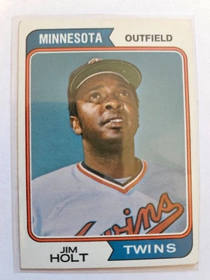 1974 TOPPS JIM HOLT #122 EX/MT - Image 1 of 2