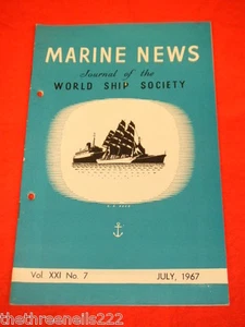 MARINE NEWS - JULY 1967 VOL XXl # 7 - Picture 1 of 1