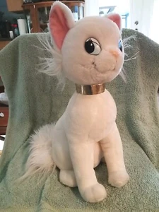 Cat White 15" Plush Aristocats Duchess VtG Disneyland Walt Disney World Korea - Picture 1 of 14