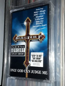 RARE MASTER P  ONLY GOD CAN JUDGE ME 1999 CASSETTE TAPE HYPE STICKER SEALED - Picture 1 of 4