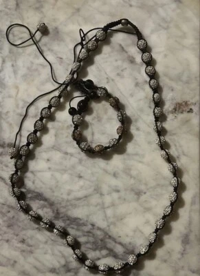 Collar y pulsera Shamballa  Foto 1 de 4