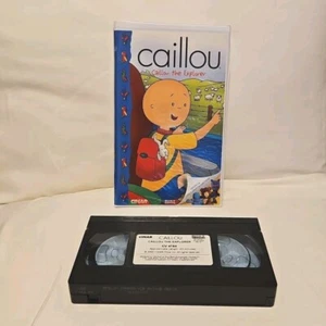 Caillou The Explorer - Rare Clamshell English Version VHS Tape Kids Cartoon Show - Picture 1 of 5