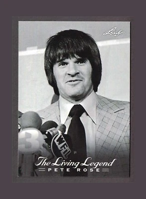 2012 Leaf Pete Rose The Living Legend - #26 Pete Rose (B) - Image 1 of 3