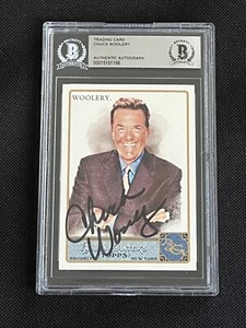 CHUCK WOOLERY 2011 TOPPS A&G SIGNED AUTOGRAPHED CARD LOVE CONNECTION BECKETT BAS