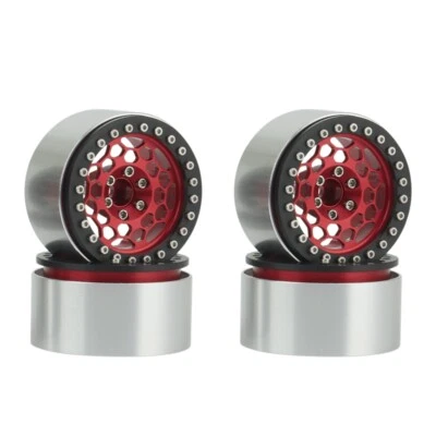 2.2“ Beadlock Wheel Hub Rim for 1/10 RC Crawler Axial SCX10 RR10 90056 Traxxas - Image 1 of 4