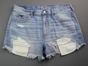 Pantalones de mezclilla para mujer American Eagle 2017 vintage de tiro alto festival talla 12 (Sr 33x2) - Imagen 1 de 9