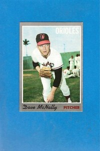 1970 Topps #20 David Dave McNally Orioles Near Mint