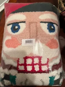Mackenzie Kinder handgehängt Weihnachtsnussknacker Weihnachtsmann Lendenwirbelkissen - Neu - Bild 1 von 5