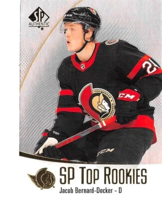 2021-22 SP Authentic Top Rookies #TR4 Jacob Bernard-Docker - Image 1 of 2