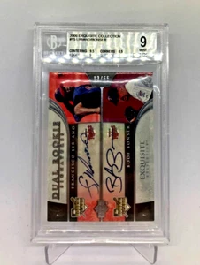 MLB 2006 "Francisco Liriano & Boof Bonser" Rookie Dual Auto 13/25 BGS 9 Auto 10 - Picture 1 of 4