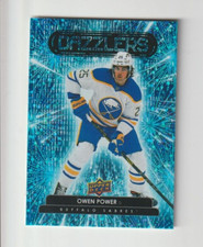 2022/23 UPPER DECK OWEN POWER #DZ50 ROOKIE BLUE DAZZLERS NRMT SHAPE