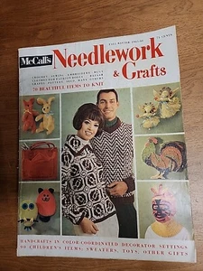 Vtg McCalls Needlework Crafts 65-66 Winter Christmas Crochet Patterns Magazine - Picture 1 of 2