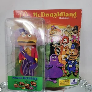 Vintage Mcdonald’s Mayor McCheese 6" Figure Mcdonaldland Toy On Card Sealed - Picture 1 of 6