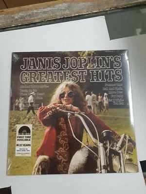 Janis Joplin Greatest hits Green Smoke Vinyl New Rsd 2017 - Image 1 of 2