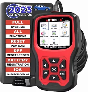 AUTOPHIX 7150 Ford Full Systems Diagnostic Scanner Tool Engine ABS SRS SAS BMS - Picture 1 of 7