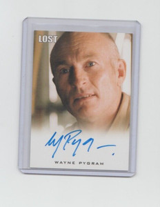 Lost TV Show Rittenhouse Autograph Trading Card Wayne Pygram Isaac (B)