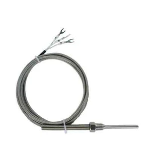 Waterproof Temperature Sensors RTD PT100 SS Probe with 1/8” NPT Threads - Picture 1 of 3