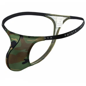 Herren Micro Tanga Glatte T-Rücken Unterwäsche Sexy Männlicher G-String C8 - Bild 1 von 51