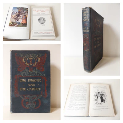 1904 The PHOENIX and the CARPET 1st Ed by Edith Nesbit ILLUSTRATED by HR. Millar - Image 1 of 4