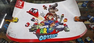 🎮 Nintendo Super Mario Odyssey Double Sided Promo Poster 11" x 17" - Picture 1 of 5