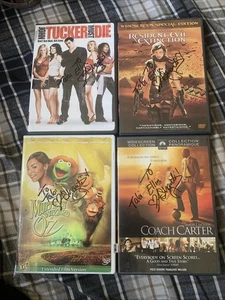John Tucker Must Die Muppets Wizard Oz 4 DVD Lot Ashanti Signed Resident Evil - Imagen 1 de 3