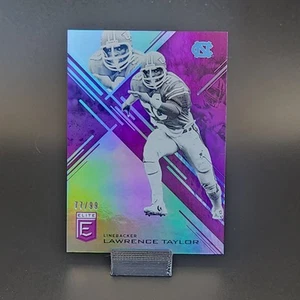 Lawrence Taylor 2017 Panini Elite Draft Picks #64 Viola 77/99 - Foto 1 di 3