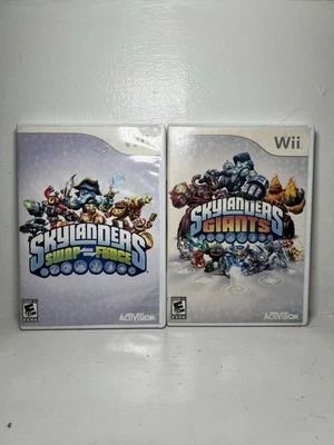 Skylanders Giants & Swap Force Bundle (Nintendo Wii)  With Manual Complete CIB - Image 1 of 2
