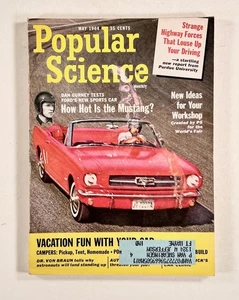 1964 May POPULAR SCIENCE Von Braun on Astronauts A-11 SPYPLANE Cold War MUSTANG  - Picture 1 of 8