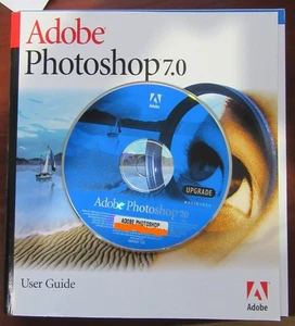 Adobe Photoshop 7.0 Book, Upgrade Application CD Disc  for Apple Macintosh - Picture 1 of 1