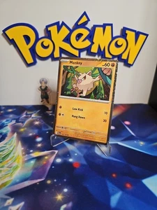 Pokemon TCG - Paldea Evolved - Cosmo Holo - Mankey 106/193 - Picture 1 of 2