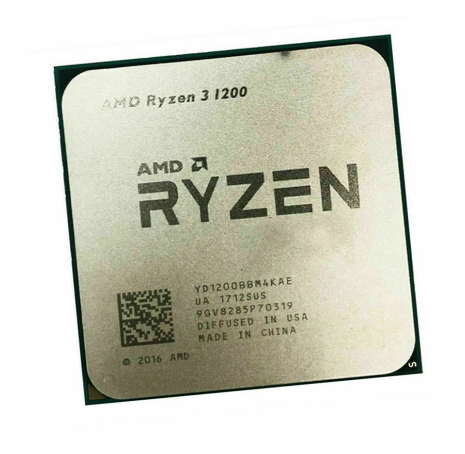AMD Ryzen 3 1200 R3 1200 Quad-Core 3.1GHz 8M Socket AM4 65W CPU Processor - Image 1 of 1