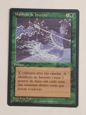 MTG Winter Blast (Portugese 4th Edition (BB)/Green/U) - BGM - Image 1 of 2