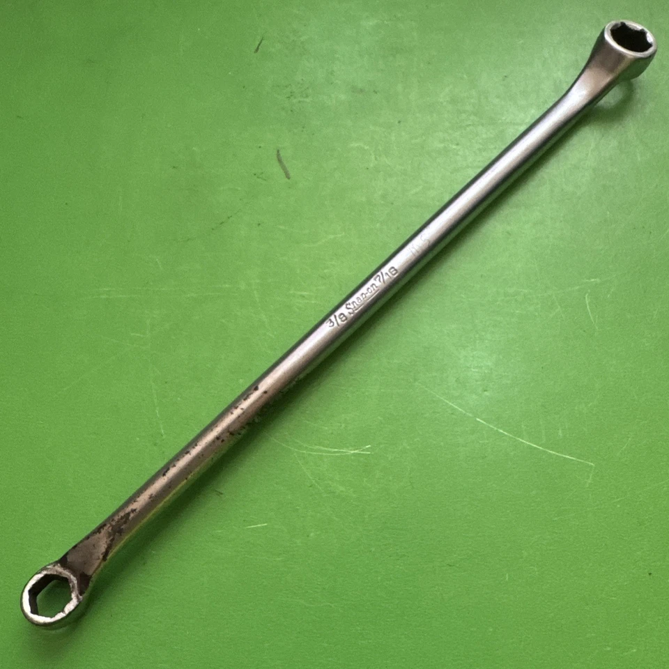Snap-On Tools USA 6 Point Brake Bleeder Box Wrench SAE 3/8" x 7/16" MPN B-1456A - Image 1 of 4