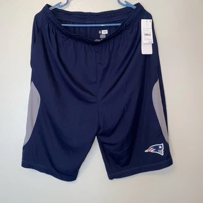 New England Patriots NFL Team Apparel TX3 Genial, Hombres Talla Grande Gimnasio Pantalones Cortos Foto 1 de 4
