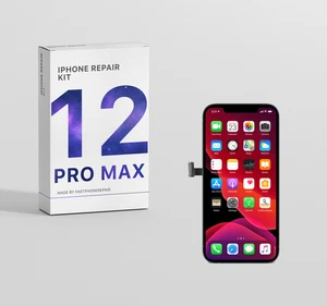 iPhone 12 Pro Max Original Refurbed Display OLED LCD Bildschirm Touchscreen - Bild 1 von 7