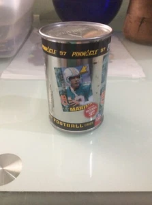 1997 Dan Marino Pinnacle Football Trading Cards in a Can Sealed Miami Dolphins - Picture 1 of 5