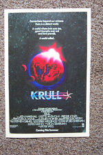 Krull Movie poster Lobby #1 Ken Mashall