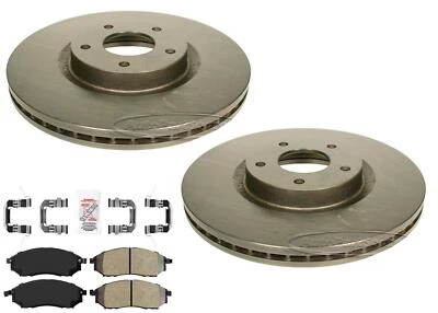 Rotores de freno de disco delanteros de carbono Performance pastillas de freno para Nissan Murano 13-2014 Foto 1 de 4