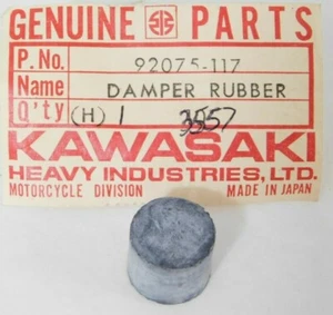 1 NOS Kawasaki F9 350 KE125 KM100 KD100 MC1 KD80 Cylinder Head Rubber Damper OEM - Picture 1 of 3