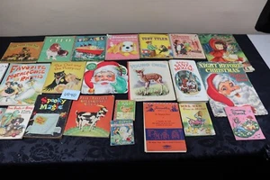 22x Vintage Childrens Books Three Billygoats Gruff Little Pigs Toby Tyler - Foto 1 di 8