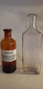 Lot of 2 McFadden & Libbey Wolfeboro, NH Druggists Bottles - Picture 1 of 8
