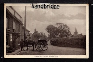 Rocester, Church Street - nördlich von Uttoxeter - gedruckte fotografische Postkarte - Bild 1 von 1